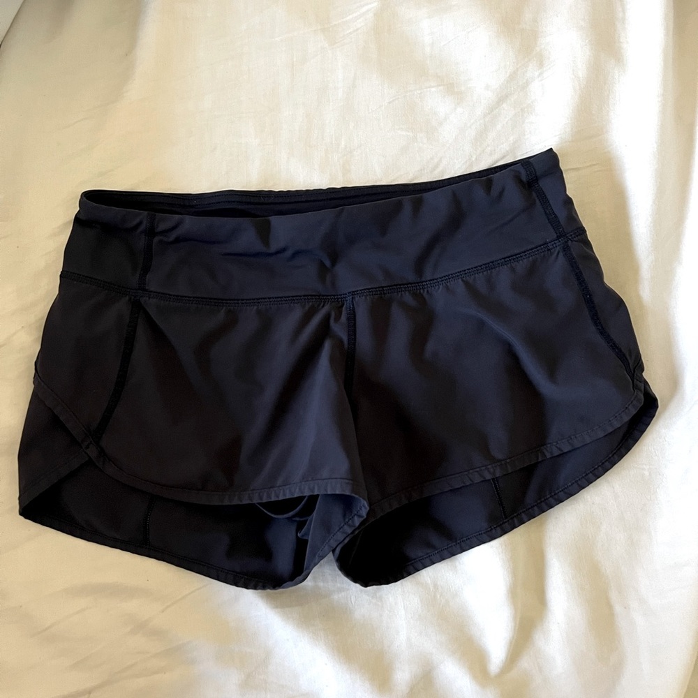 Navy blue lululemon shorts 2.5 inseam